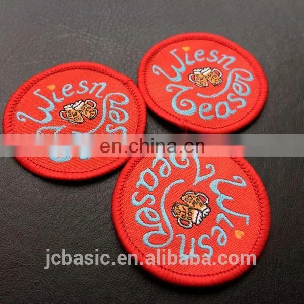 New Arrival 2017 Manufacturer Export Parches Brand Custom Iron Woven Patch photo-4