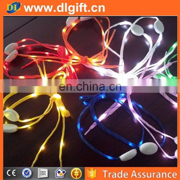 Wholesale Cheap Sport Shoe Lace Led Polyester Flashing Magnetic Shoelace photo-4