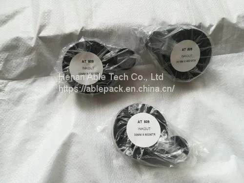 Black TTO Ribbon 33x600m Ink Out for Smart Date Machine to Print Expiry Date photo-2