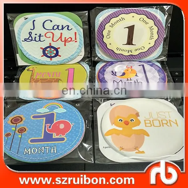 Baby monthly stickers baby gift sticker set