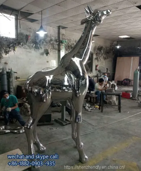 Market Customized Abstract Modern Abstract Stainless Steel Sculpture photo-3
