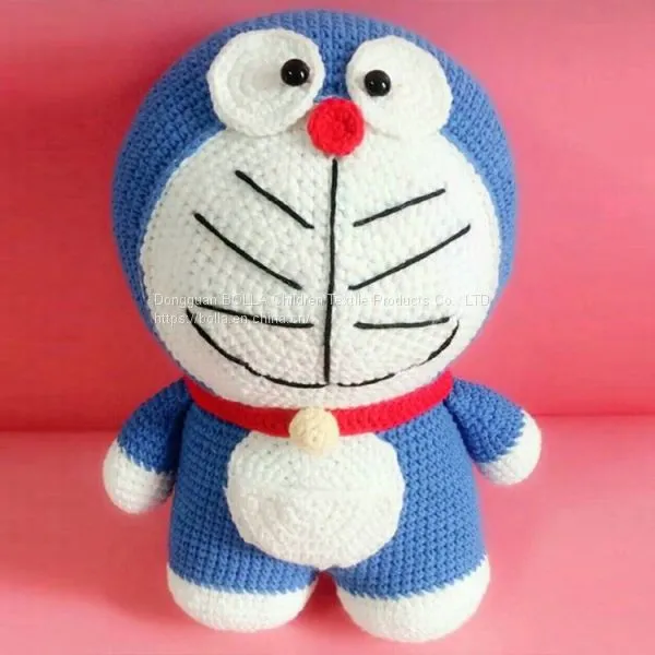 Wholesales Baby Crochet Amigurumi Bunny Stuffed Toys 100% Handmade Knit Animal Toy