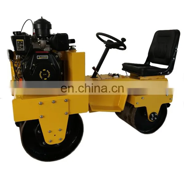 Double Drum Road Roller With Hydrostatic Drive Compactor Machine photo-5