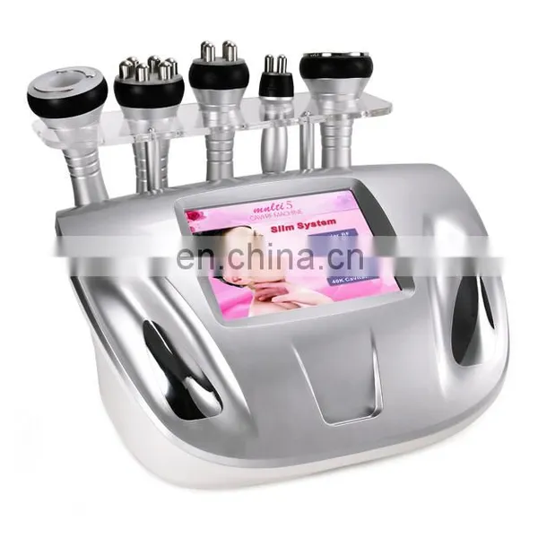 Wholesale Portable 5 in 1 40khz Vacuum Cavitation and rf Lifting Slimming Machine photo-2