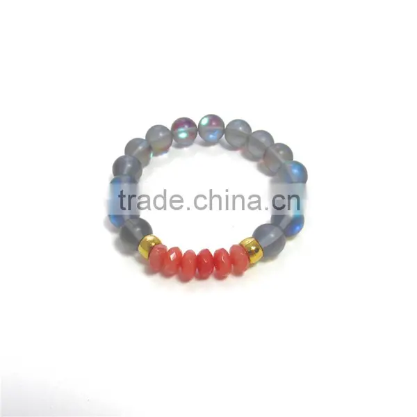FULL-0313 Wholesale Crystal Stretch Bracelets From China Jade Bracelet photo-6