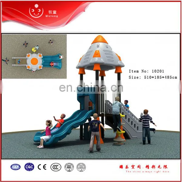 Commercial Used Kids Outdoor Games Outdoor Playground Plastic Playhouse At Park /Garden for Sale