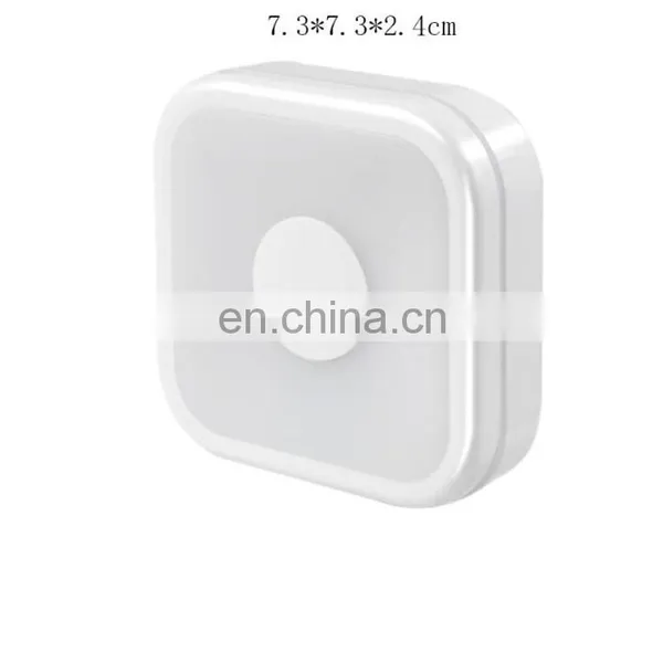 Rechargeable Square Led Cabinet Light Wireless Installation Motion PIR Sensor Portable Wardrobe Cupboard Closet Desk Lamp photo-4