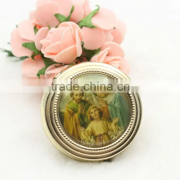 Hot sale religious metal pill box