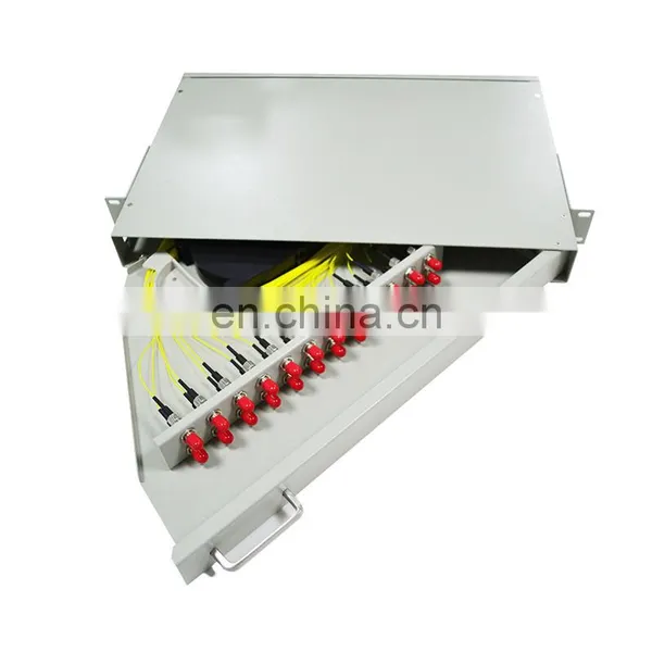 19'' Rack Mount Fiber Optic ODF Distribution Frame Patch Panel photo-3