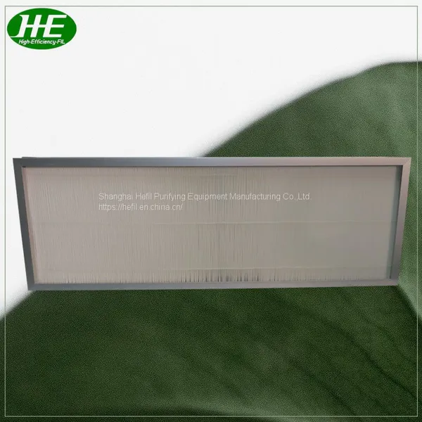 Fiberglass Paper Mini Pleat HEPA Filter Air Filter
