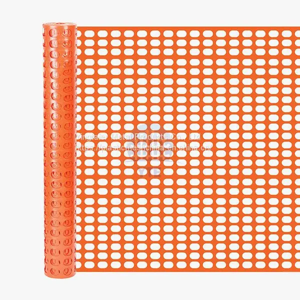 Plastic Orange Warning Fence