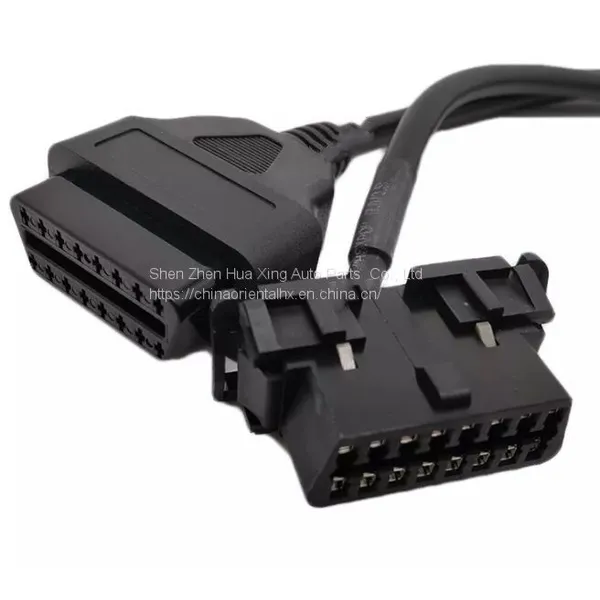 Универсальный разветвитель-пролонгационный кабель Y-образной формы OBD II  адаптер J1962 для устройств геопозиционирования и диагностики