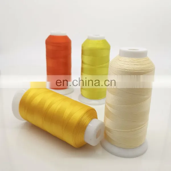 Filament Embroidery Thread Low Shrinkage Factory Manufacturer 120d/2 100% Polyester Sewing Thread photo-5
