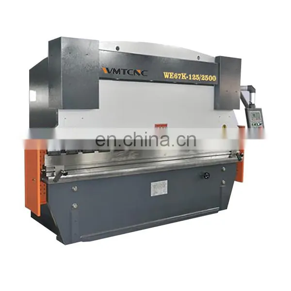 WC67k-125/2500 E300 cnc controller hydraulic press machine CNC bending machine