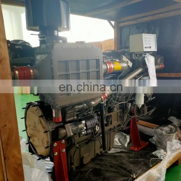 Brand New 4 Stroke 6 Cylinders YC6T Series YC6T540 YC6T540C Yuchai 540HP Marine Engine photo-3