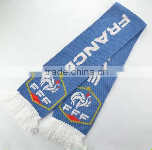 Soccer Fan Scarf, Custom Print Knitted Football Scarf photo-2