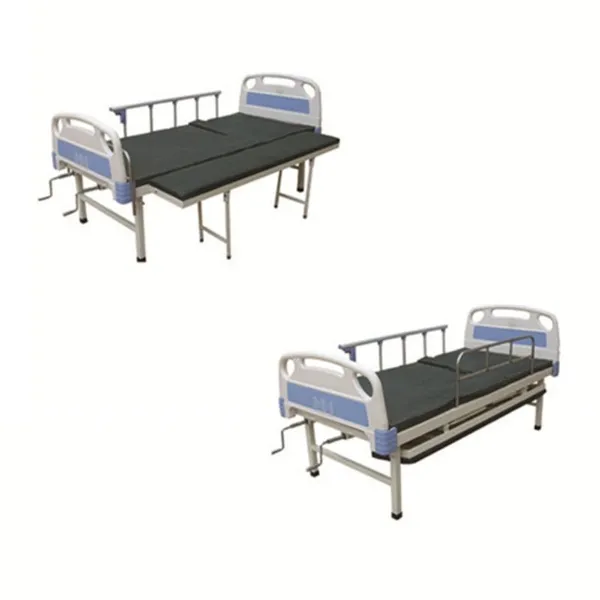 Nursing Bed/Common All Iron Spray Painted Medical Bed / Ward Bed photo-2
