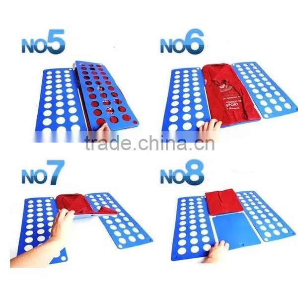 Automatic Magic Plastic Shirt Folder/household Laundry Flip Folding Shirt Folder/adult Clothes Folding Board Shirt Folder Quality Choice photo-4