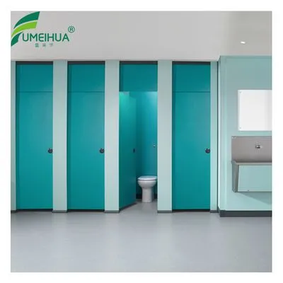 12mm HPL Board Toilet Cubicle Compact Laminate Toilet Cubicles System photo-3
