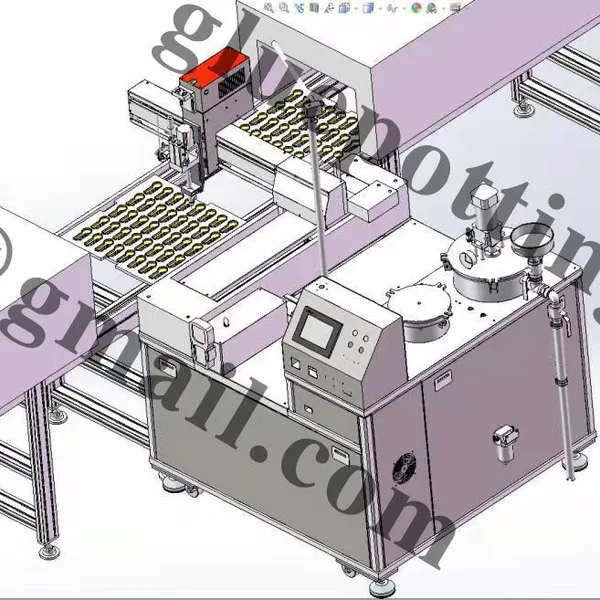 AB Adhesive Sealant Mixing System Potting Filling Dispensing Machine AB Glue Mixer Dispenser With Oven Curing photo-3