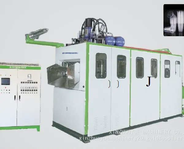 Wedding Birthday Bar Tableware Cup Making Machine Disposable Red Reusable Disposable Cup Forming Machine