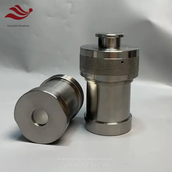 Titanium Alloy Outer Digestion Tank, Lightweight and More Corrosion-resistant, With a Ptfe Inner Cup, 50ml Pressure Digestion Bomb for Sample Digestion and Dissolution photo-2