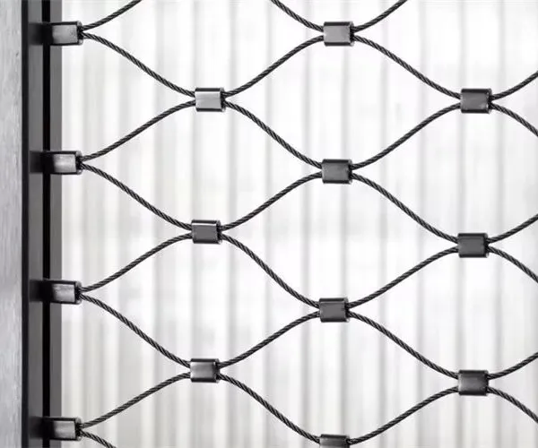 China Factory Black Oxide Stainless Steel Rope Wire Mesh photo-5