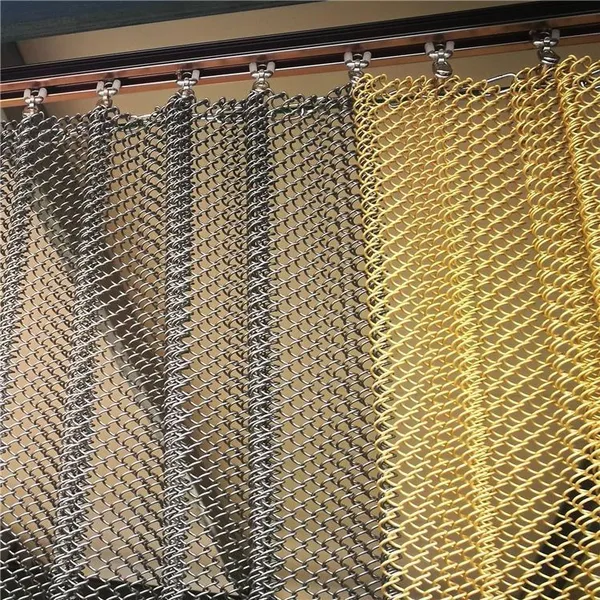 Aluminum Alloy Decorative Wire Mesh for Lightweight Ceiling Systems photo-3