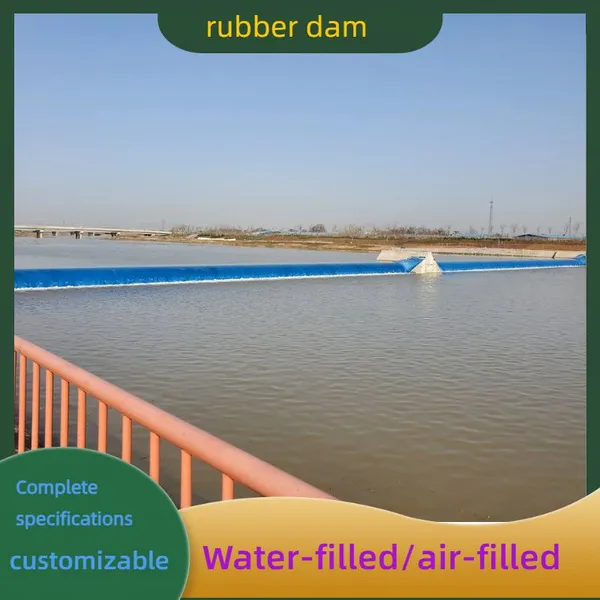 High Sealing Water Filled Rubber Dam EPDM Canvas Reinforced Anti-Leakage Water Barrier photo-2