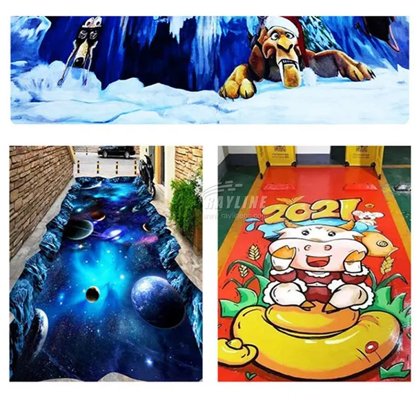 RA UD Series Floor Printer Direct Floor Printing Machine For Tile Concrete Wood Marble Ground Decoration photo-4