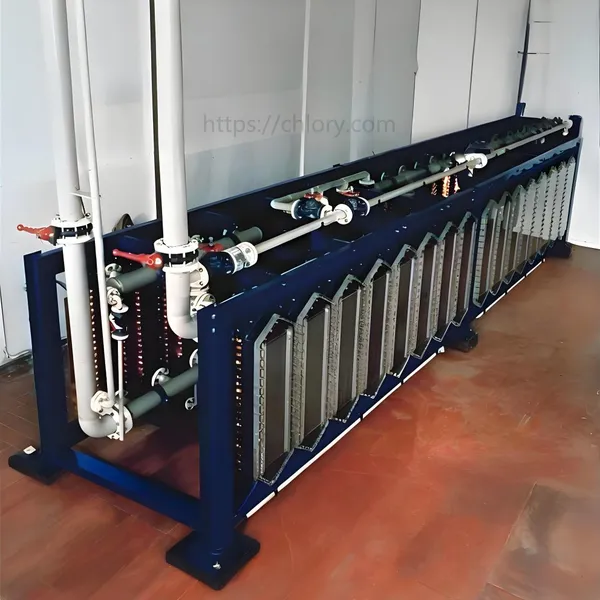 Elektrolytische Meerwasserdisintegration für die Kühlwasser-Entbiofouling von Offshore-Plattformen