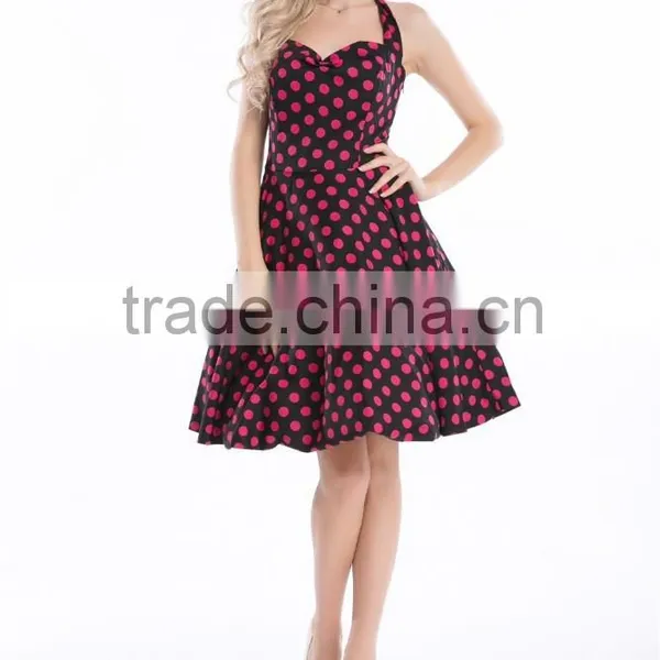 Bestdress Audrey Vintage Black 1950's Swing Wholesale Pin up Vintage Rockabilly Retro Dresses photo-6