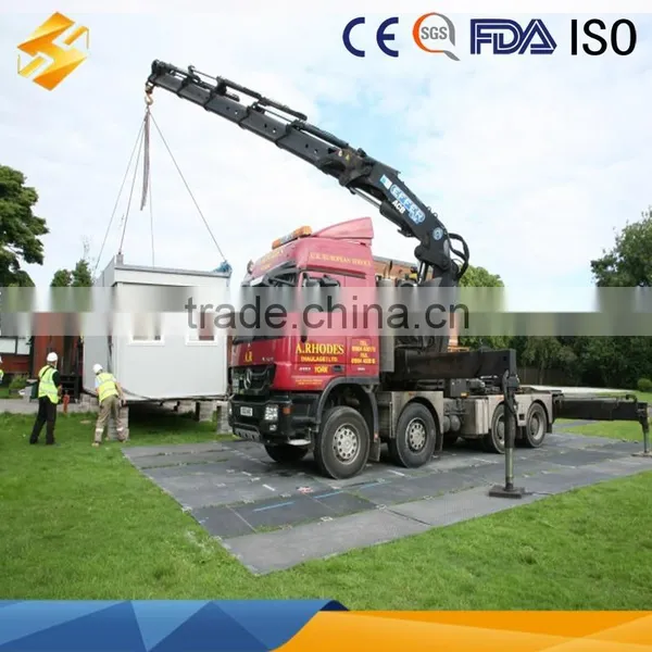 Engineered Plastic HDPE Ground Protection Mats / HDPE Road Mat / PE Crane Footrest photo-3
