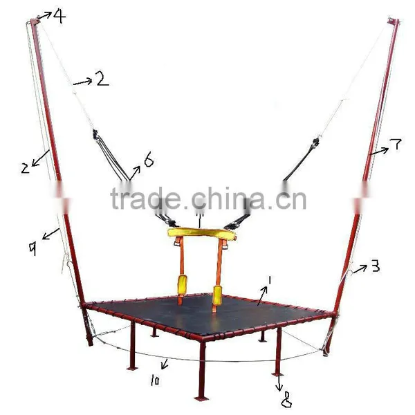 Safest Kid and Adult Bungee Trampoline photo-4