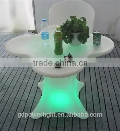 PE Plastic Bar Table With LED Light and Remote YXF-7871K photo-6