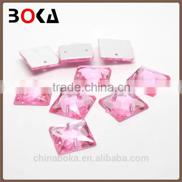// New Retro Style Ss6 Ss10 Ss16 Ss20 Rhinestone // Flat Back Rhinestone With Holes for Wedding Dress // photo-3