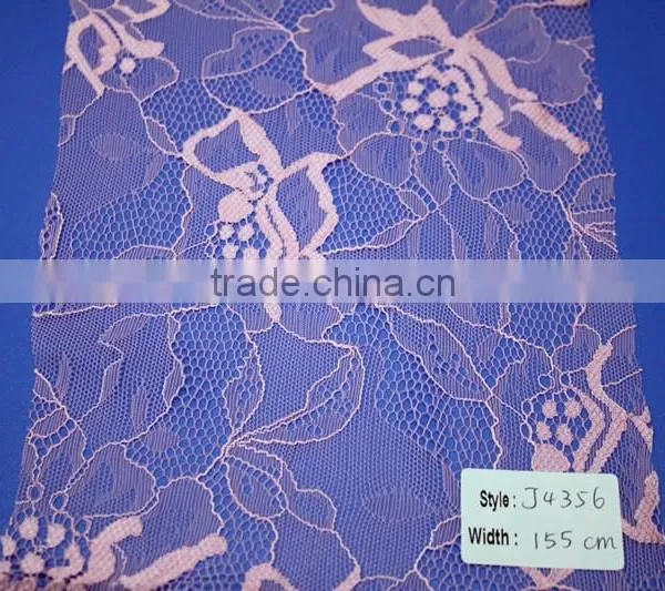 Colourful Bridal Lace Fabric With Flower for European Market photo-5