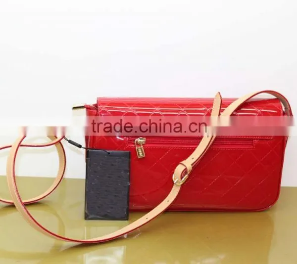 2015 Single Crosss Body Bag Woman 100% Genuine Leather Bags Designer Lady Handbag Custom Shoulder Bag photo-2
