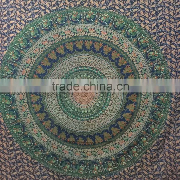 Printed Bed Sheets Cotton Mandala Tapestry photo-3