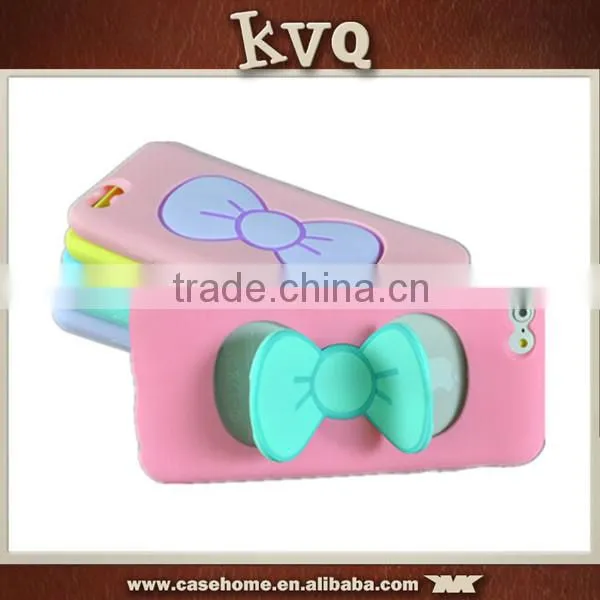 for Iphone5/5s New Rabbit Ear Silicone TPU Soft Stand Cover Case photo-3