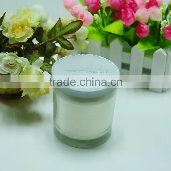 Scented Candle in Glass Jar With Metal Lid photo-3