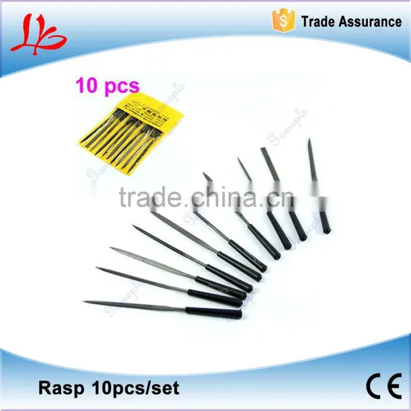 10pcs/set Jeweler Diamond Wood Carving Craft Metal Glass Stone Rasp