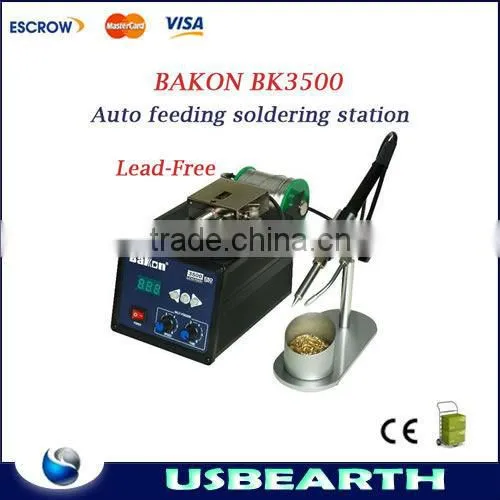 BAKON BK3500 Auto Feeding 120W Lead-Free Soldering Station Eddy Current Heating Welding Machine