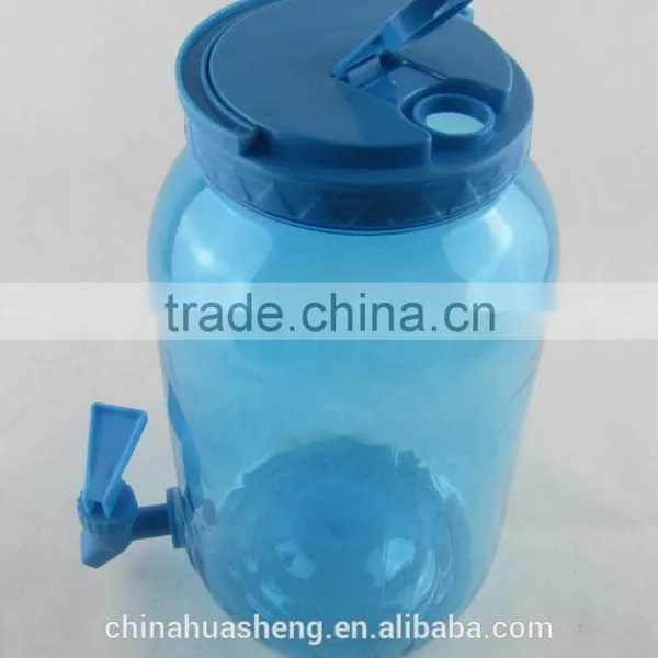 3.8L Plastic Cold Water Dispenser BPA Free Beverage Jar PET Water Container photo-5