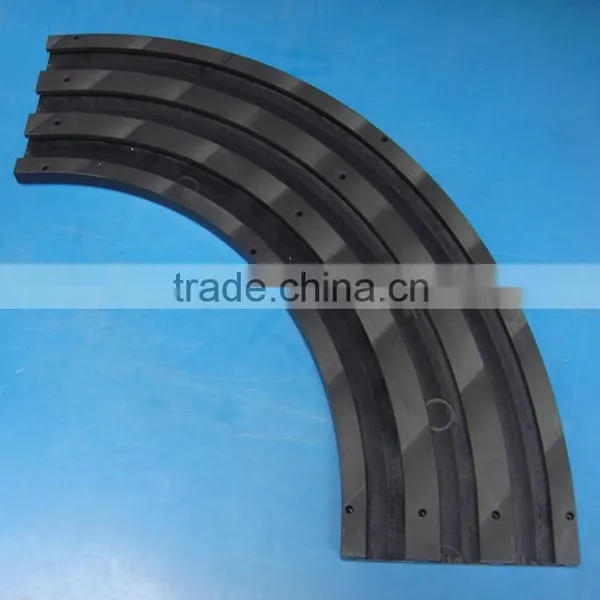 Guangzhou Engineering Plastics CNC Machining UHMW-PE Guide Rail Plastic Guide Rail photo-5