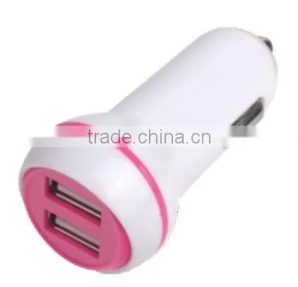 Universal 2.1A Dual USB Charger for Phones and Tablets Carconsumer Electronics