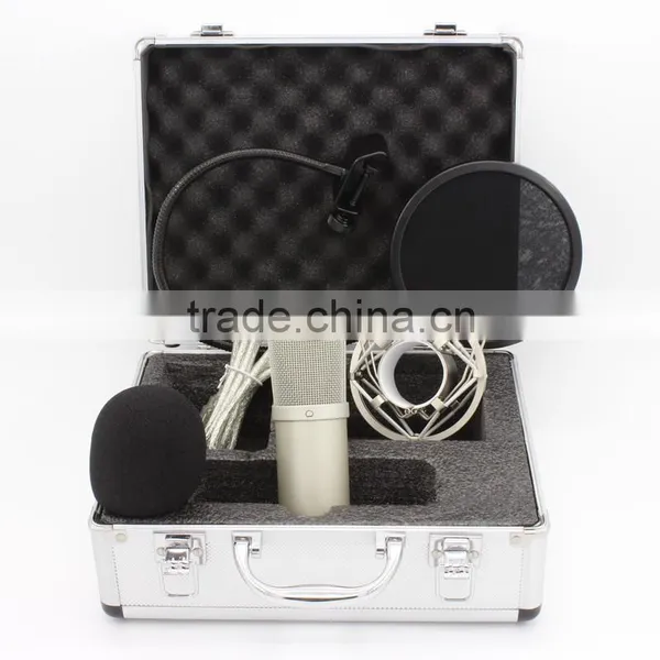 Large Capsule Condenser USB Microphone Recording Set