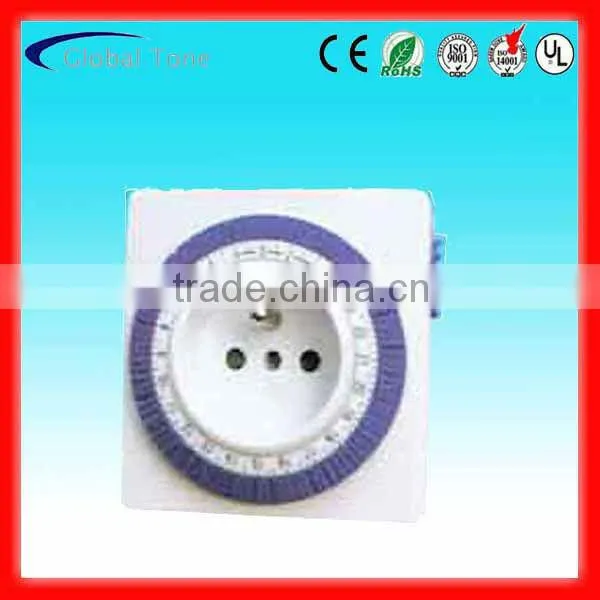 GT3-2109 French Style Mechanical Timer Socket