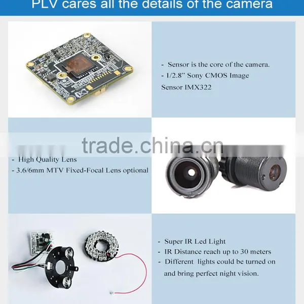 20m ir Home Security Infrared Night Vision Camera Dome Ahd Cctv Camera photo-3