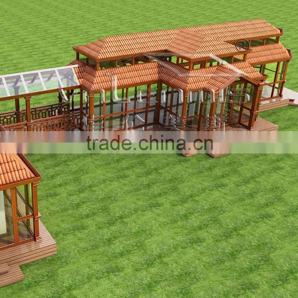 Aluminum Alloy Novel Design Intelligent Control Sun Room/greenhouse photo-5